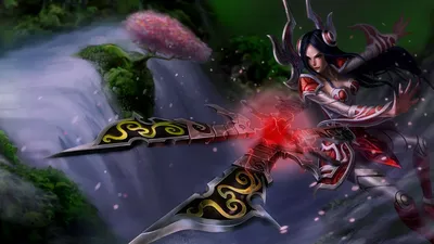 LOL Irelia League of Legends PC Обои для рабочего стола 4K \ u0026 Artwork картинки