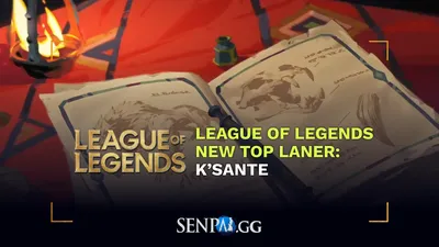 League of Legends: новый лучший игрок: К'Санте - SenpAI.GG картинки