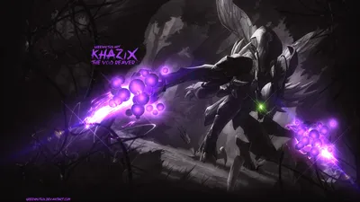 Обои для рабочего стола League-Of-Legends-Khazix | Искусство обоев картинки