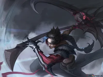 The Shadow Reaper 'Kayn' - League of Legends (LOL) 4K скачать обои картинки