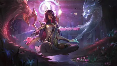 Dragonmancer Karma - League of Legends [Yuhong Ding] (Wallpaper Engine) - YouTube картинки