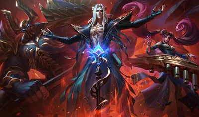 ▷【 Скин LoL 】 Pentakill III: Lost Chapter-Karthus / League of Legends Skin Galerie / видео Картус картинки