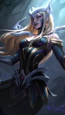 Скачать обои ID: 325940 / Video Game League Of Legends Phone Wallpaper, Cassiopeia (League Of Legends), 1440x2560 скачать бесплатно картинки