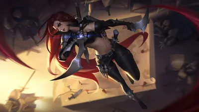 LOL Katarina League of Legends PC Обои для рабочего стола 4K \ u0026 Artwork картинки