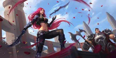 Катарина League Of Legends Sword 4k, HD игры, 4k обои, изображения, фоны, фото и картинки картинки