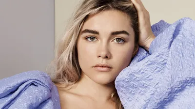 Скачать обои Florence Pugh Es Magazine картинки