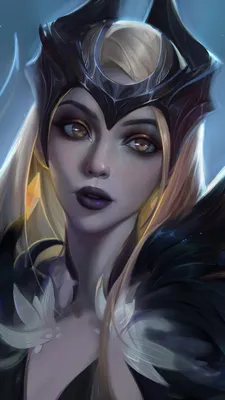 LOL Coven LeBlanc LoL Art Phone iPhone 4K Обои \ u0026 Artwork картинки