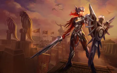 Leona League Of Legends 4k, HD игры, 4k обои, изображения, фоны, фото и картинки картинки