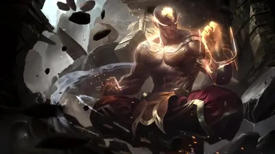 Lee Sin Power of Blind Monk League Of Legends - живые обои для рабочего стола картинки