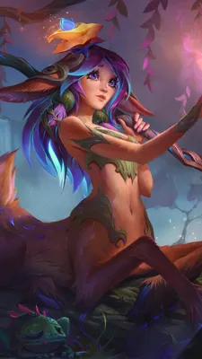 Обои ID: 382685 / Video Game League Of Legends Phone Wallpaper, Lillia (League Of Legends), 1080x1920 скачать бесплатно картинки