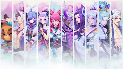 344926 All, Spirit Blossom, Skins, League of Legends, LoL, Video Game, Teemo, Yasuo, Kindred, Lillia, Ahri, Thresh, Cassiopeia, Riven, Vayne, Yone 4k - Rare Gallery HD Wallpapers картинки