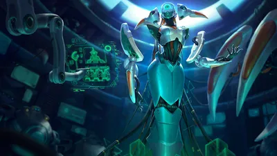 Обои 4k Program Lissandra LoL Splash Art League of Legends Wallpaper картинки