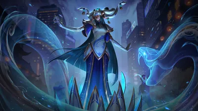 ArtStation - Фарфоровый всплеск Лиссандры для League of Legends картинки