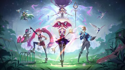 Обои Star Guardian, Эзреаль, Люкс, Жанна Эзреаль дикий разлом, лига легенд, лига легенд ID:7131 картинки