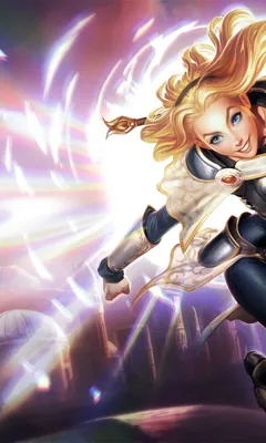 Обои League Of Legends Lux Hd для рабочего стола и мобильных телефонов 768x1280 - HD обои - Wallpapers.net картинки