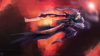 PROJECT Lucian by Drazieth HD Wallpaper Fan Art Artwork League of Legends lol картинки