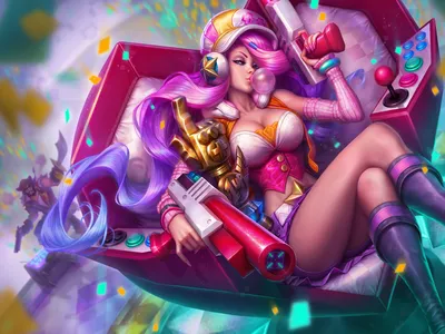 League of Legends-Arcade Miss Fortune постер обои HD-1920x1200: Wallpapers13.com картинки