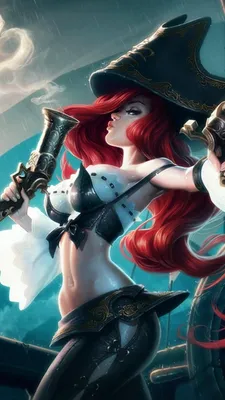 Обои ID: 443773 / Video Game League Of Legends Телефон Обои, Мисс Фортуна (League Of Legends), 750x1334 скачать бесплатно картинки