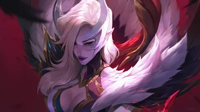 346800 Моргана, Конвен, Искусство, LoL, League of Legends, Видеоигра 4k - Rare Gallery HD Wallpapers картинки