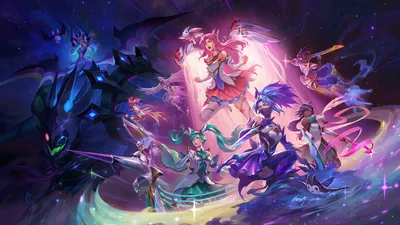 Star Guardian Fiddlesticks League Of Legends Fiddlesticks Morgana Morgana League Of Legends Rell Lea Обои - Разрешение:3840x2160 - ID:1323382 - wallha.com картинки