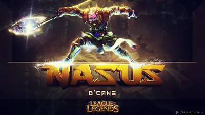 Насус, League Of Legends, DCane Обои HD / Обои для рабочего стола и мобильного телефона картинки