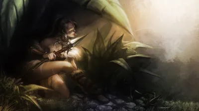 ИГРЫ - Nidalee лига легенд фэнтези обои | 1920x1080 | 640110 | обоиUP картинки