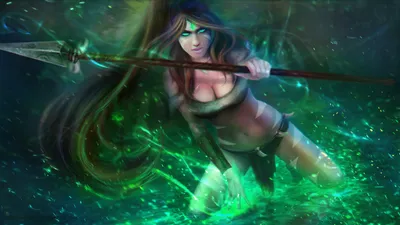 222568 1920x1080 Nidalee (League Of Legends) - Rare Gallery HD Wallpapers картинки