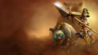 Персонажи фараона Нидали из League Of Legends Skin Splas - pling.com картинки