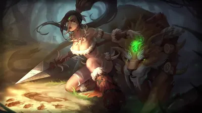 Nidalee Master Tracker League Of Legends - живые обои для рабочего стола картинки