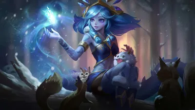 LOL Neeko Winter Wonder PC Обои для рабочего стола 4K \ u0026 Artwork картинки