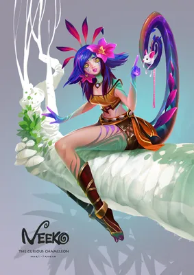 Winter Wonder Neeko Wallpaper LOL – LVGames.net Обои картинки