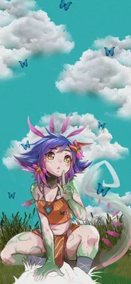 Bitcoins From Above Winter Wonder Neeko Lol League Of Legends Y5345 Обои: r/BitcoinWallpaper картинки