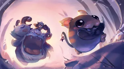 ArtStation - Nunu, Willump & u0026 Dango - League of Legend Season 2021 Представление на конкурс фан-арта картинки