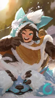 Скачать обои ID: 399550 / Video Game League Of Legends Phone Wallpaper, Nunu (League Of Legends), Willump (League Of Legends), 1080x1920 скачать бесплатно картинки