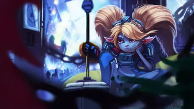 ArtStation - Blue Minion Poppy - League of Legends Fan Art картинки