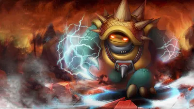 Rammus Artwork Wallpaper - LeagueSplash картинки