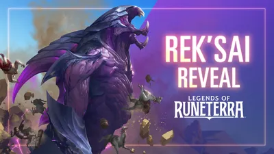 Legends of Runeterra в Твиттере: \"Древний хищник бродит по пустыне, подстерегая… Взгляните поближе на Рек'Сая в галерее карт Rise of the Underworlds: https://t.co/MeyDSlWxSd https://t .co/2Vasx1GCan\" / Твиттер картинки