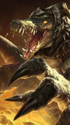 1387864 Renekton, Splash Art, LoL, Wild Rift, League of Legends, Video Game - Rare Gallery HD Wallpapers картинки