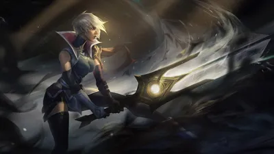 LOL Sentinel Riven LoL PC Обои для рабочего стола 4K \ u0026 Artwork картинки