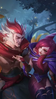 397357 обои, xayah, rakan, lol, wild rift, 4k, hd - Rare Gallery HD Wallpapers картинки