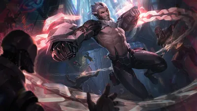 418550 4K, Riot Games, роботы, ПРОЕКТ, 4K, цифровое искусство, Sylas (League of Legends), League of Legends, GZG - Rare Gallery HD Wallpapers картинки