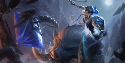 ArtStation - League of Legends: Sejuani FANART картинки