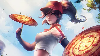 Доставка пиццы Sivir LoL Art League of Legends lol Сивир, лига легенд, День дурака - League of Legends | лига легенд, легенда, лол картинки