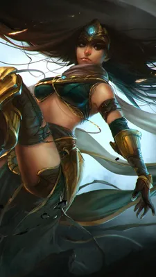 Обои ID: 327247 / Видеоигра League Of Legends Телефон Обои, Sivir ( League Of Legends ), 1440x2560 скачать бесплатно картинки