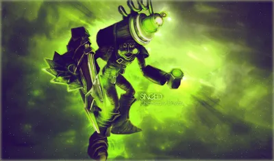 Singed Wallpaper от Hogopogo - Обои League of Legends картинки