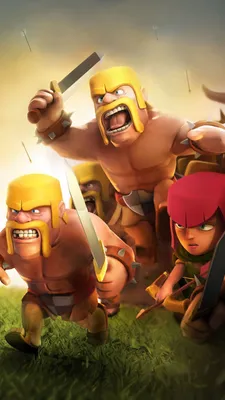 Мобильная игра Clash of Clans 4K Ultra HD Мобильные обои картинки