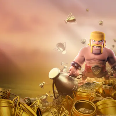 Варвар Clash Of Clans HD, HD игры, 4k обои, изображения, фоны, фото и картинки картинки