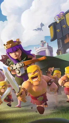 Обои ID: 468506 / Видеоигра Clash of Clans Телефон Обои, , 720x1280 скачать бесплатно картинки