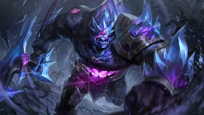 ArtStation - Splash Art Blackfrost Sion для League of Legends картинки