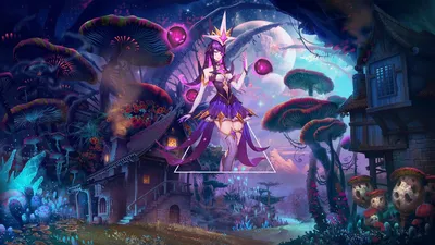 448462 картинка в картинке, компьютерные игры, аниме, Syndra (League of Legends), красочная, фэнтезийная девушка, League of Legends - Rare Gallery HD Wallpapers картинки